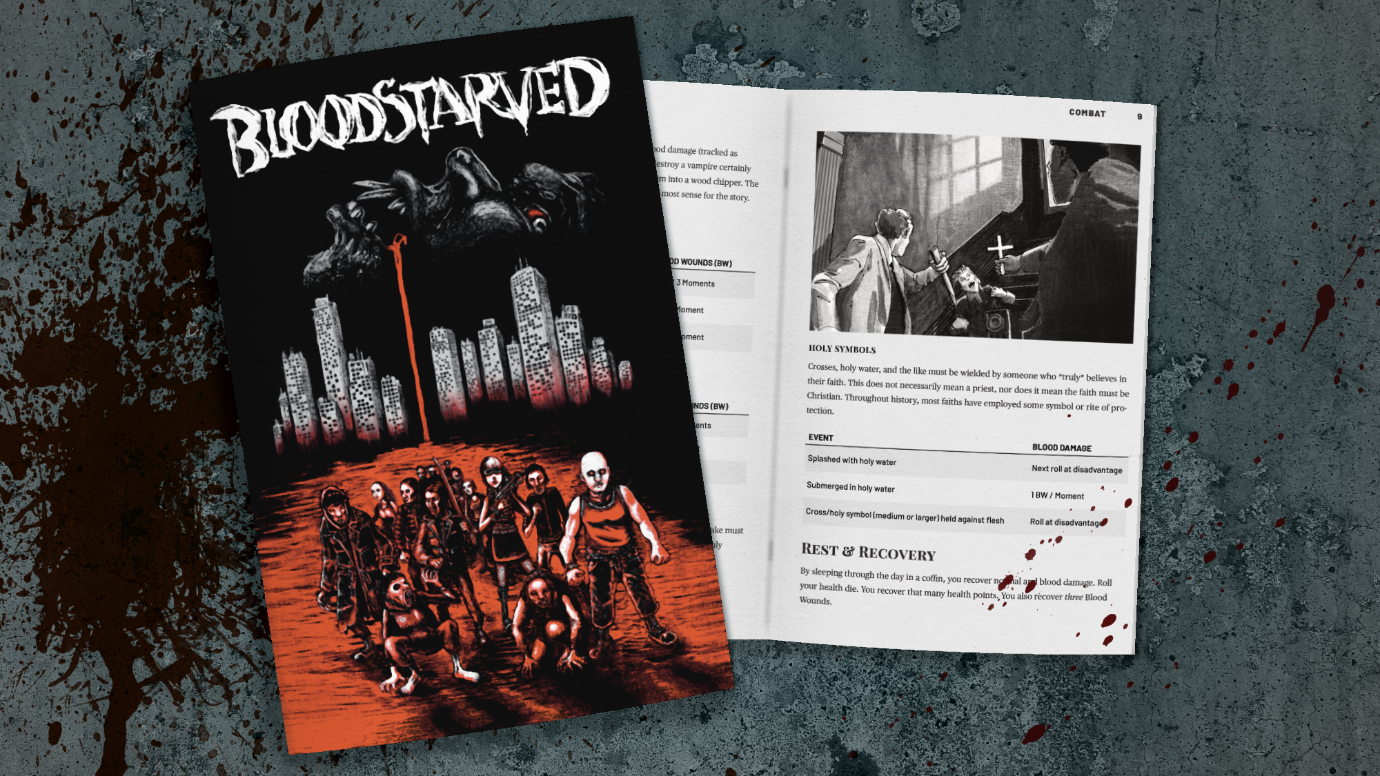 Book interior spread showing layout design